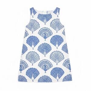Roberta Roller Rabbit Peacock Mini Dress Girls Size 4